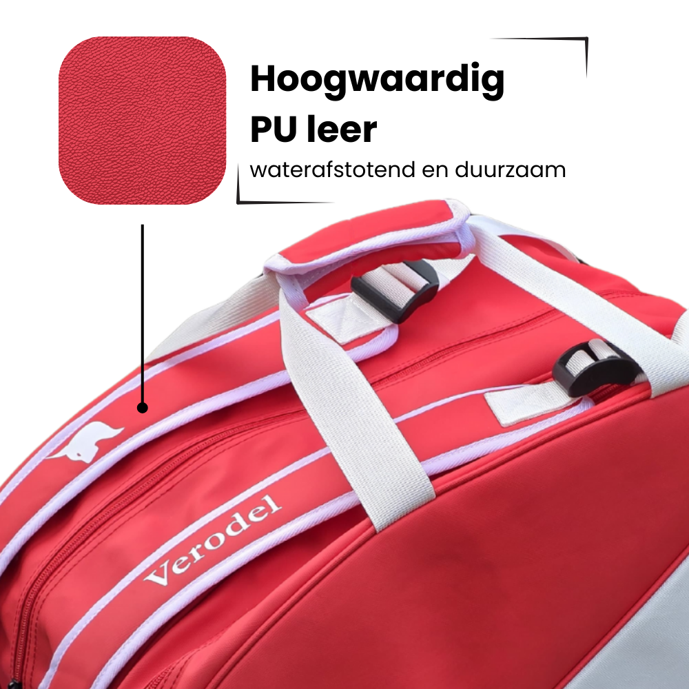 Verodel Pickleballtas Rood
