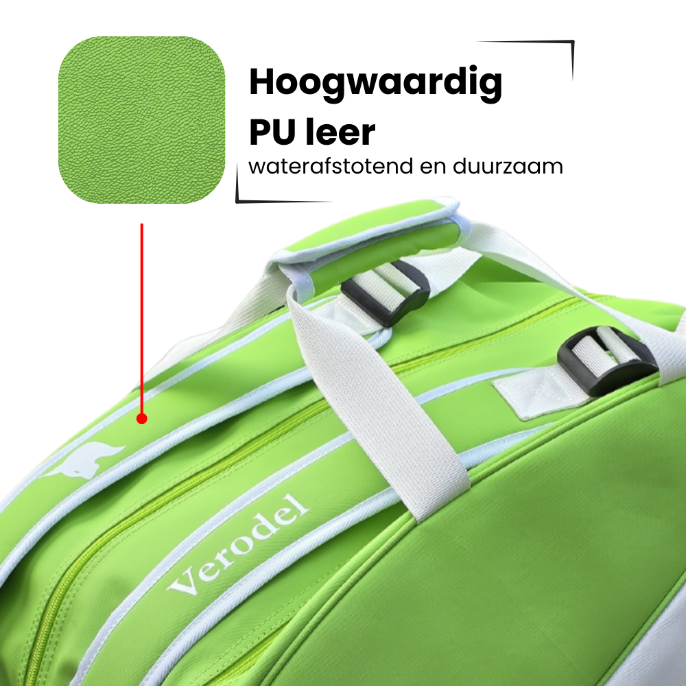 Verodel Pickleballtas Groen